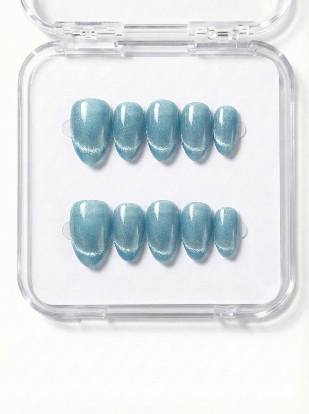 Baby Blue Press-On Nails