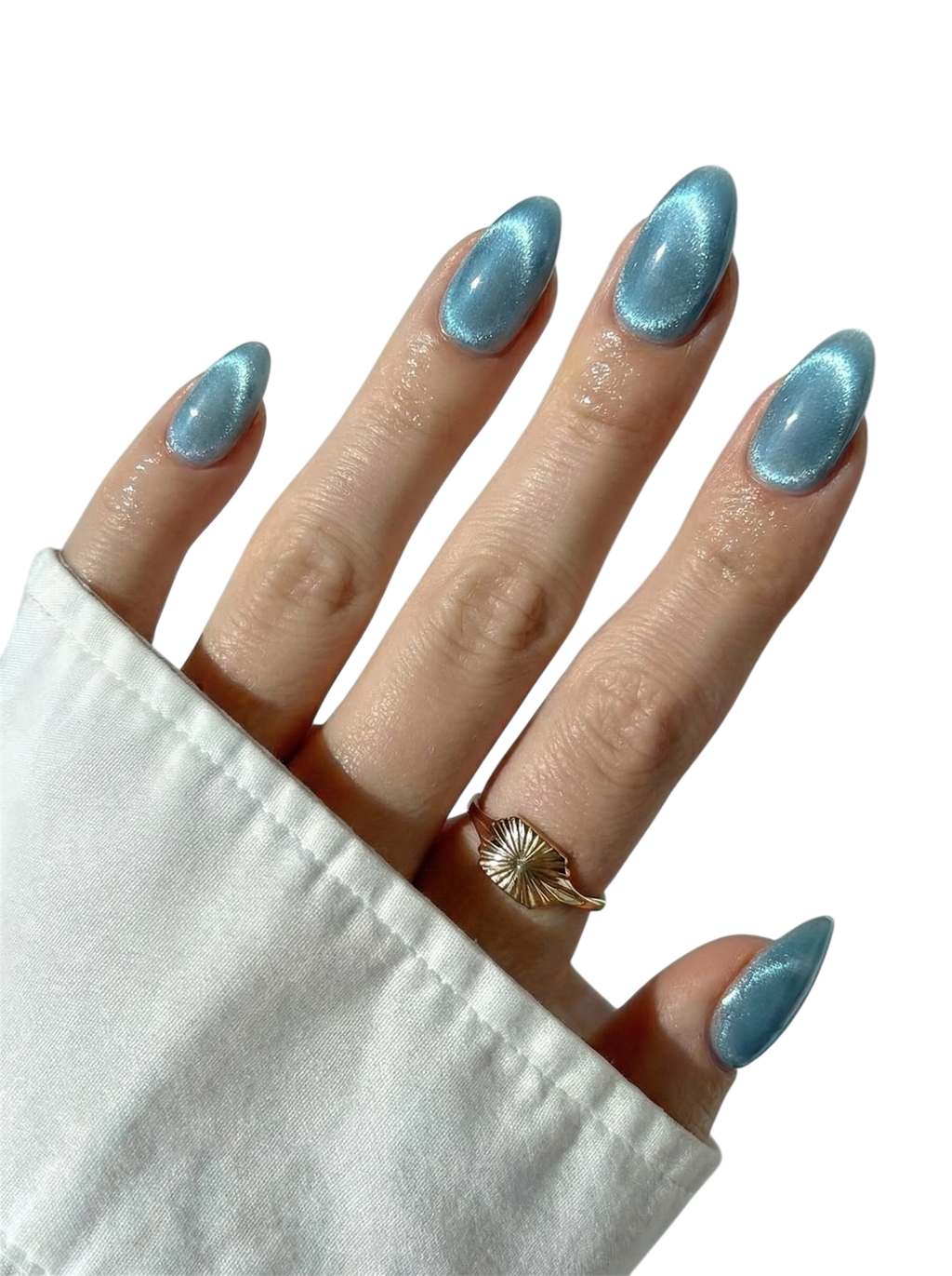 Baby Blue Press-On Nails