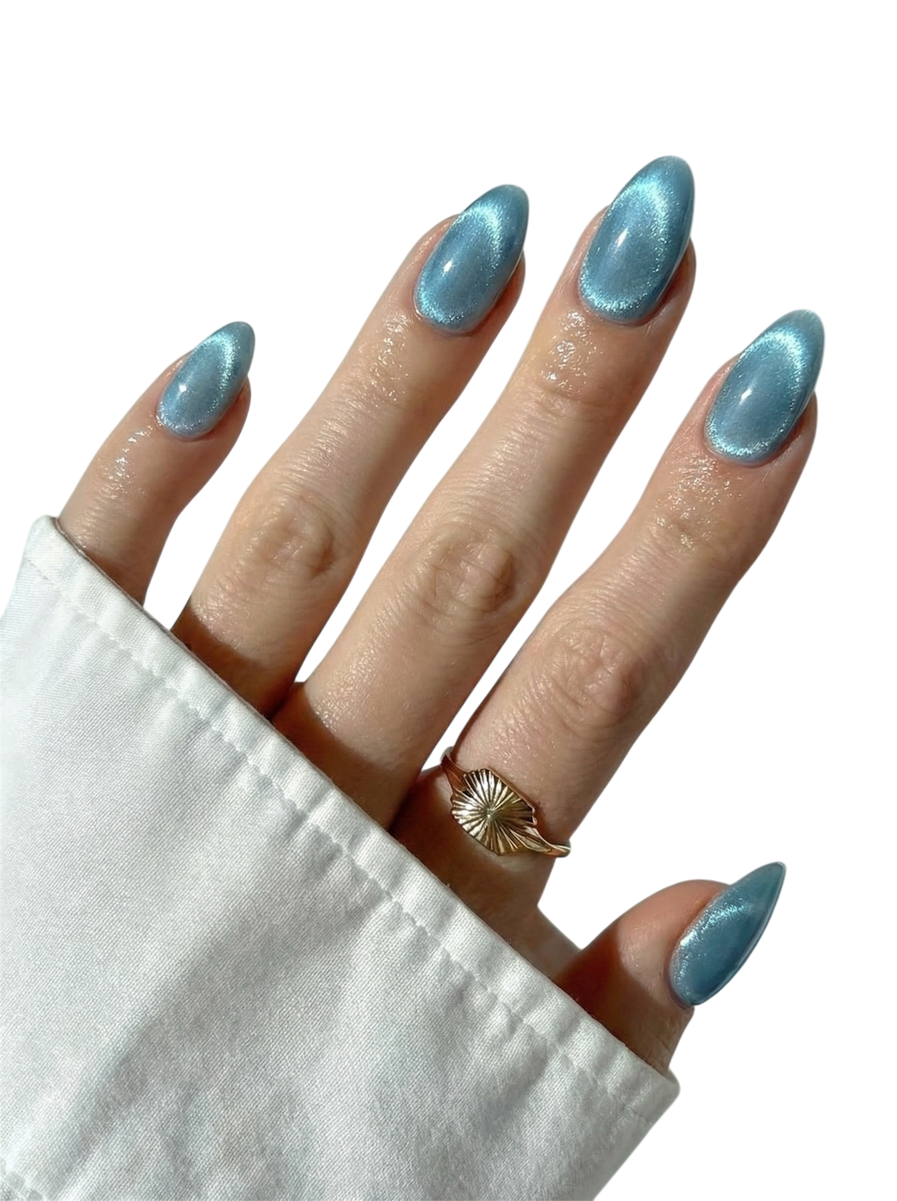 Baby Blue Press-On Nails
