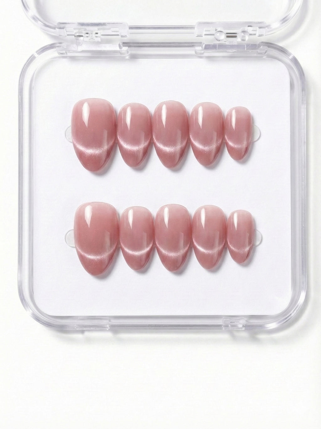 Soft Pink Press-On Nails