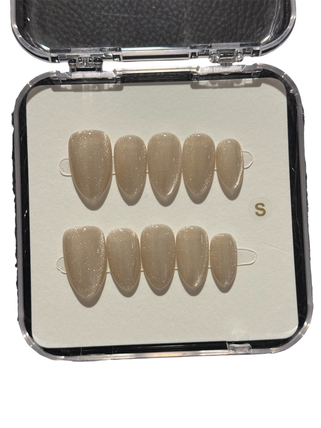 Champagne Press-On Nails